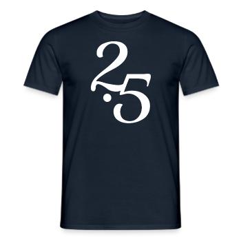 Human Design 2/5 Profil - Männer T-Shirt - Navy - Vorne - AI Model Male 178 light (178cm)