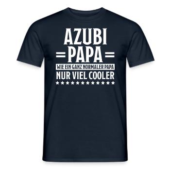 Azubi Spruch Lehrling Auszubildende Azubi Geschenk - Männer T-Shirt - Navy - Vorne - AI Model Male 178 light (178cm)