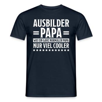 Ausbilder Beruf Lustiger Spruch Ausbilder Geschenk - Männer T-Shirt - Navy - Vorne - AI Model Male 178 light (178cm)
