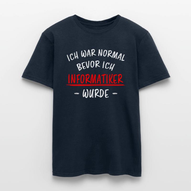 Informatiker Lustig Spruch Programmierer Geschenk Männer T-Shirt