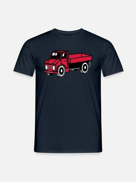 Auto Spielzeug Laster Kipper Truck Lastwagen Fahrz - Männer T-Shirt - Navy