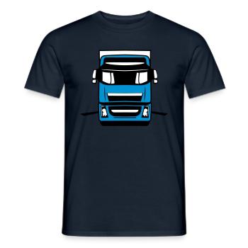 Truck truck cool - Men's T-Shirt - navy - Front - AI Model Male 178 light (178cm)