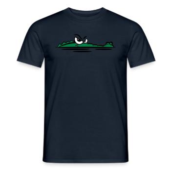 Eau lauren de Crocodile - T-shirt homme - marine - Devant - AI Model Male 178 light (178cm)