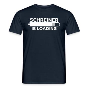 Schreiner Spruch Beruf Lustiges Schreiner Geschenk - Männer T-Shirt - Navy - Vorne - AI Model Male 178 light (178cm)