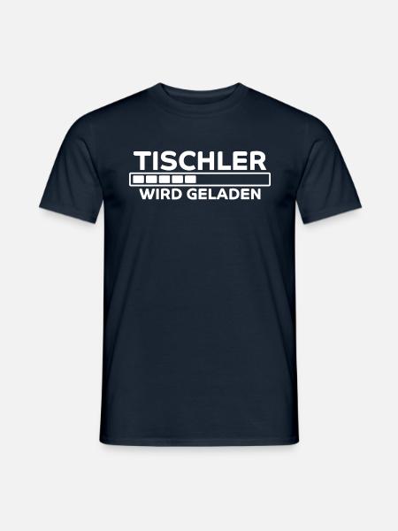 Tischler Spruch Beruf Lustiges Tischler Geschenk - Männer T-Shirt - Navy