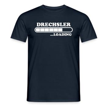 Drechsler Spruch Job Lustiges Drechsler Geschenk - Männer T-Shirt - Navy - Vorne - AI Model Male 178 light (178cm)