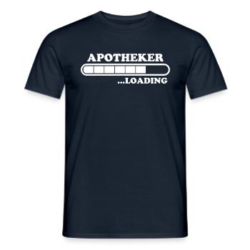 Apotheker Spruch Beruf Lustiges Apotheker Geschenk - Männer T-Shirt - Navy - Vorne - AI Model Male 178 light (178cm)