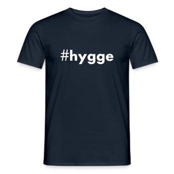 hygge - Men's T-Shirt - navy - Front - AI Model Male 178 light (178cm)