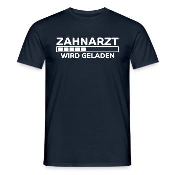 Zahnarzt Spruch Beruf Lustiges Zahnarzt Geschenk - Männer T-Shirt - Navy - Vorne - AI Model Male 178 light (178cm)