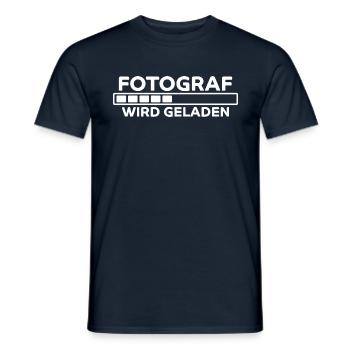Fotograf Spruch Foto Lustiges Fotograf Geschenk - Männer T-Shirt - Navy - Vorne - AI Model Male 178 light (178cm)