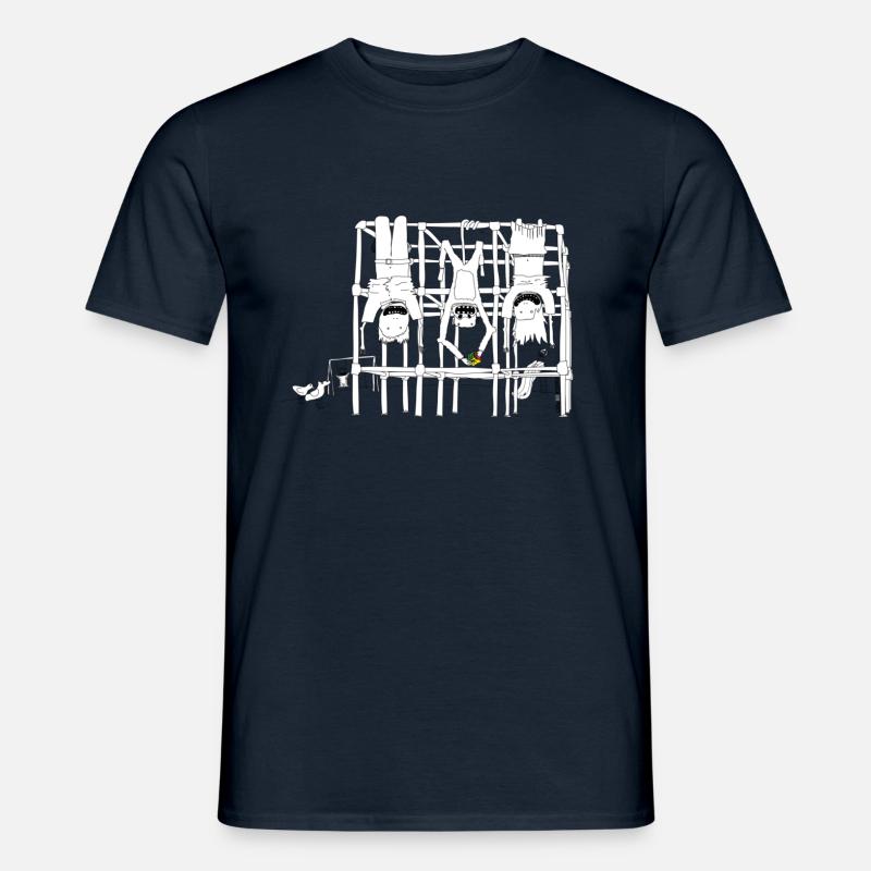 playground - Männer T-Shirt - Navy