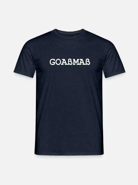 Goaßmaß - Männer T-Shirt - Navy