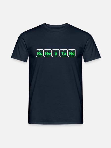 Ruhestand - Männer T-Shirt - Navy