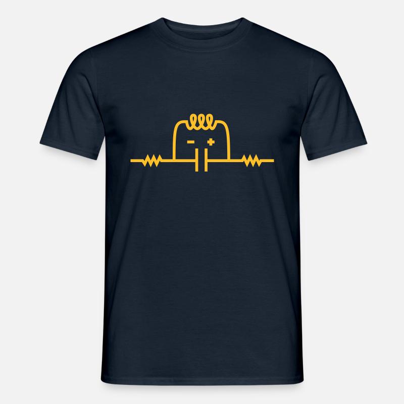 Kilroy - electronic - Männer T-Shirt - Navy