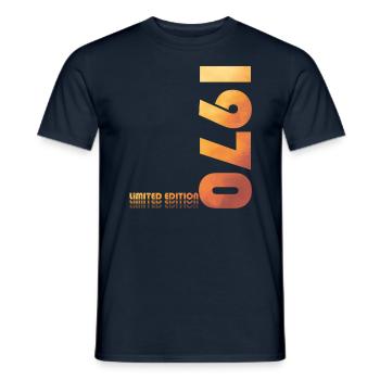 55. Geburtstag Legendär 1970 Jahrgang 1970 - Männer T-Shirt - Navy - Vorne - AI Model Male 178 light (178cm)