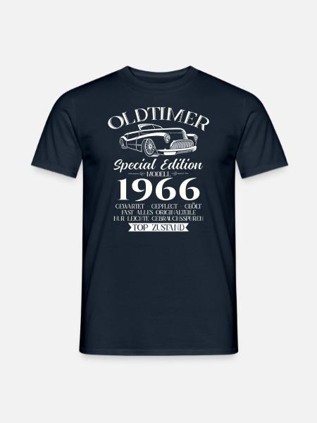 Oldtimer 1966 Jahrgang 1966 56. Geburtstag 1966 - Männer T-Shirt - Navy