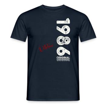 38e anniversaire Légende Octobre 1986 Volume 86 - T-shirt homme - marine - Devant - AI Model Male 178 light (178cm)