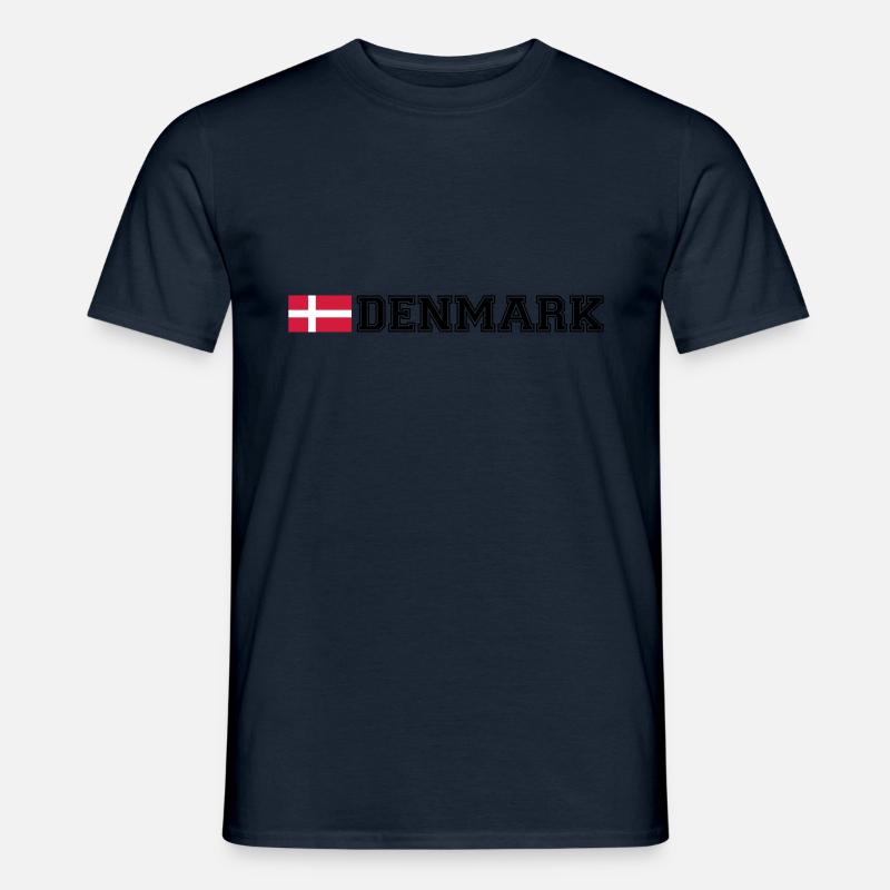 Denmark Design - Männer T-Shirt - Navy
