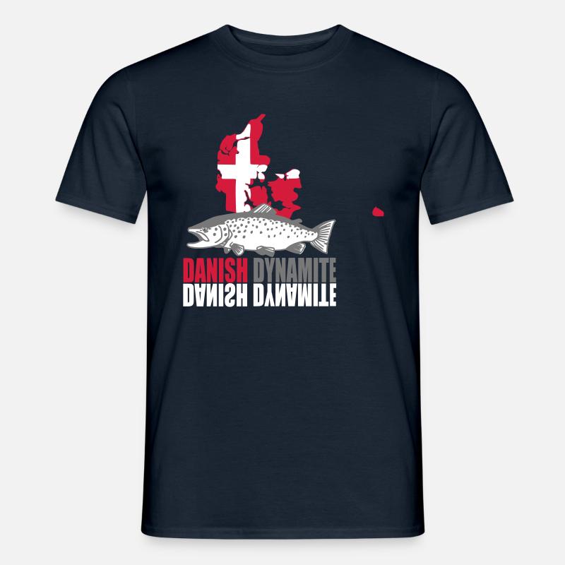meerforelle_dk - Männer T-Shirt - Navy
