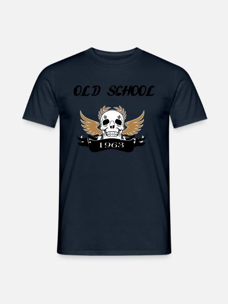 Old school1963 - Men's T-Shirt - navy
