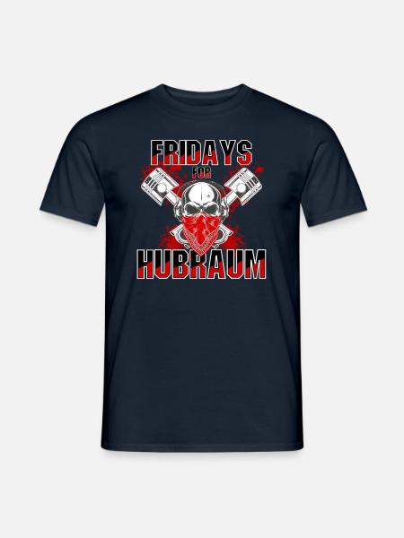Fridays For Hubraum - Männer T-Shirt - Navy
