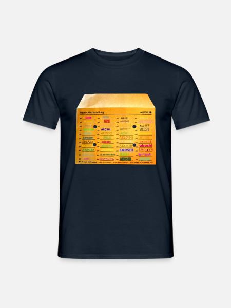 HAUSPOST - Männer T-Shirt - Navy
