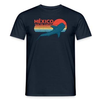 Mexiko Walhai - Männer T-Shirt - Navy - Vorne - AI Model Male 178 light (178cm)