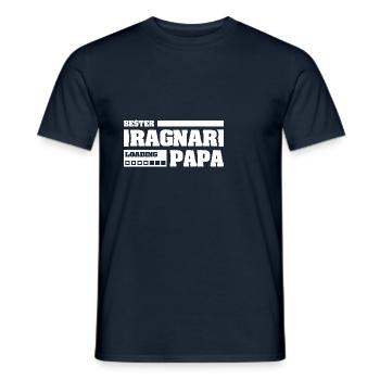 Geschenk für Ragnar - Männer T-Shirt - Navy - Vorne - AI Model Male 178 light (178cm)
