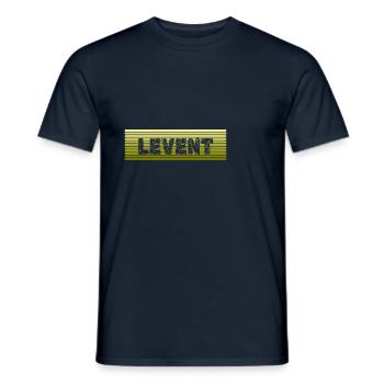 Geschenk für Levent - Männer T-Shirt - Navy - Vorne - AI Model Male 178 light (178cm)