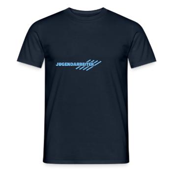 Cadeau pour les animateurs de jeunesse - T-shirt homme - marine - Devant - AI Model Male 178 light (178cm)
