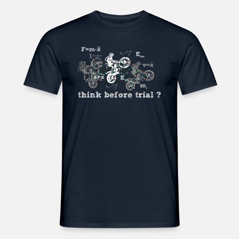 Think before trial? - Men’s T-shirt - navy