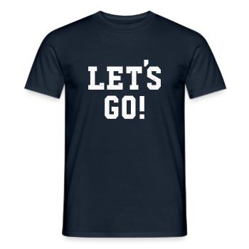 Allons-y! - T-shirt homme - marine - Devant - AI Model Male 178 light (178cm)
