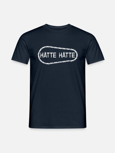 HÄTTE HÄTTE Fahrradkette MTB - Männer T-Shirt - Navy