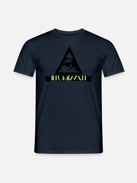 Ilumminati - T-shirt homme - marine