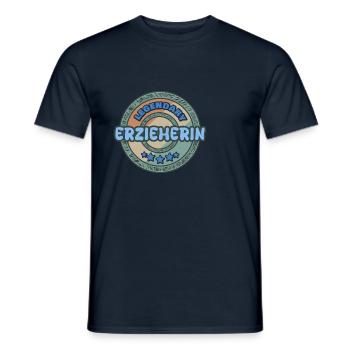 Gouvernante - T-shirt homme - marine - Devant - AI Model Male 178 light (178cm)