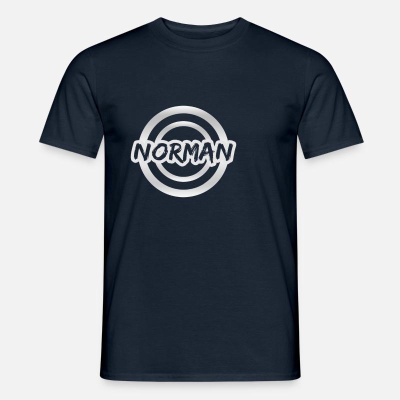 Geschenk Norman - Männer T-Shirt - Navy