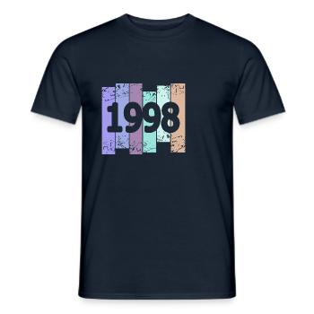 Goths 1998 - Men's T-Shirt - navy - Front - AI Model Male 178 light (178cm)