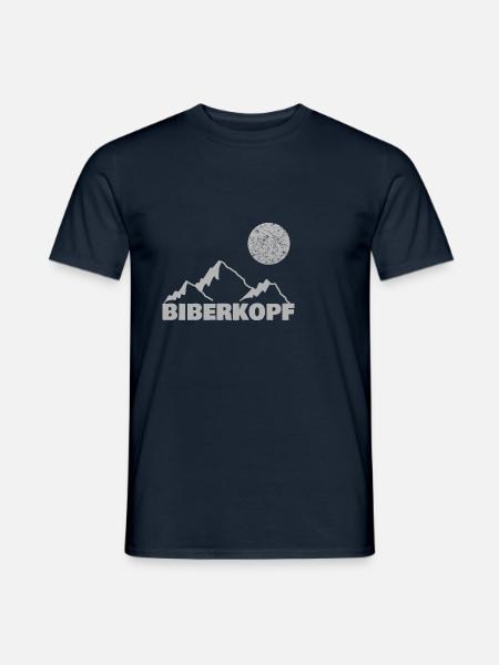 Klettern Biberkopf - Männer T-Shirt - Navy