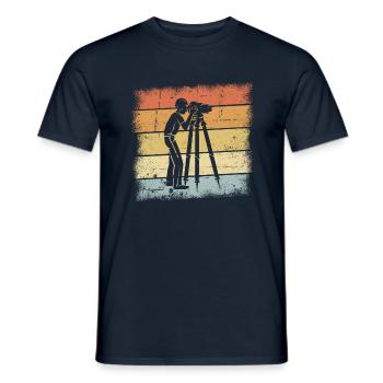 Vermesser Geschenk - Männer T-Shirt - Navy - Vorne - AI Model Male 178 light (178cm)
