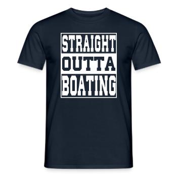Baoting Spruch lustig - Männer T-Shirt - Navy - Vorne - AI Model Male 178 light (178cm)