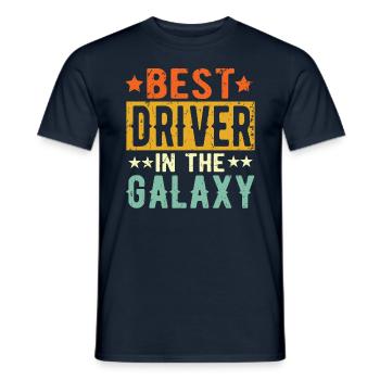 Meilleur pilote jamais Driver Gift - T-shirt homme - marine - Devant - AI Model Male 178 light (178cm)