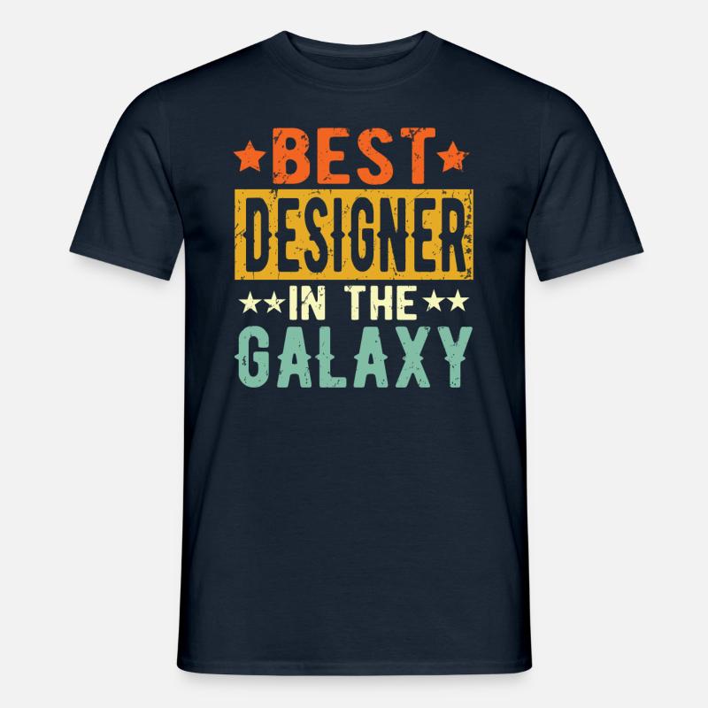 Best Designer ever Designer Geschenk - Männer T-Shirt - Navy