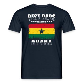 Ghanesischer Vater - Männer T-Shirt - Navy - Vorne - AI Model Male 178 light (178cm)