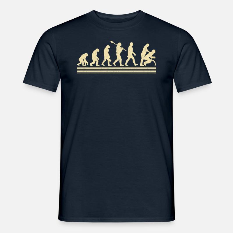 Physiotherapist Assistant Evolution - Men's T-Shirt - navy
