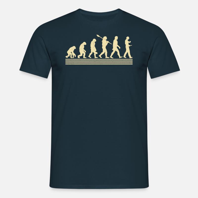 Engineering evolution - Men's T-Shirt - navy