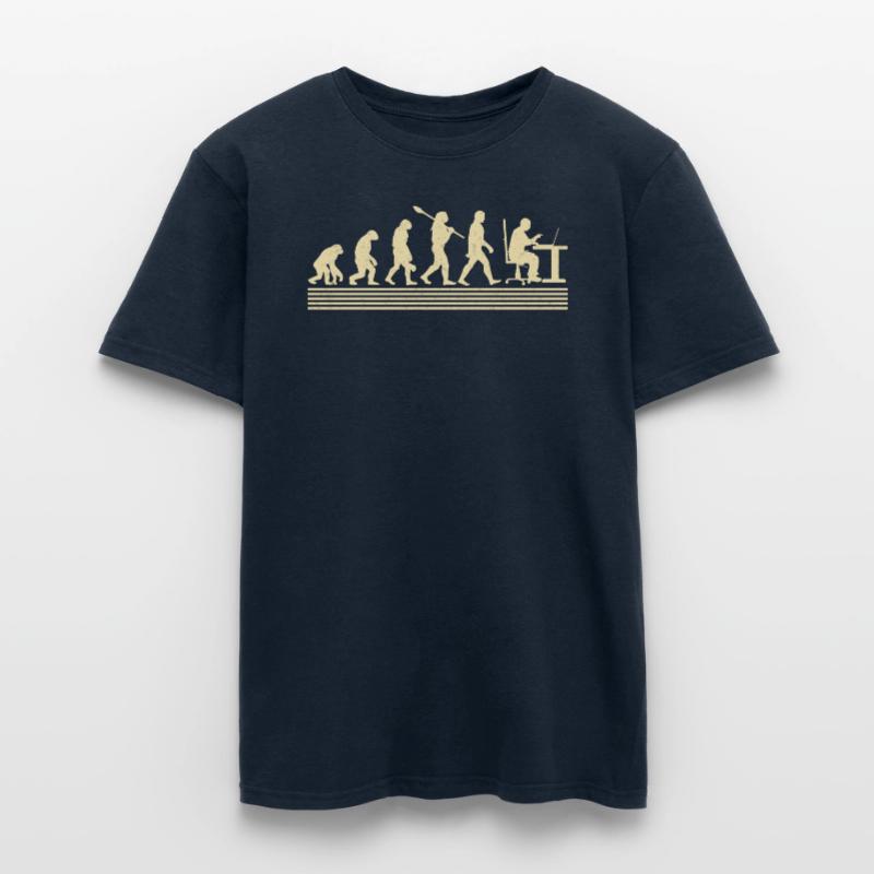 Évolution du programmeur informatique T-shirt homme