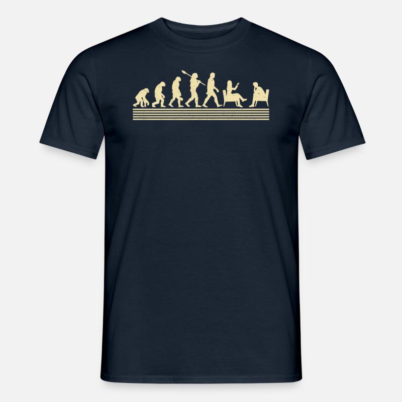 Evolution Des Schulberaters - Männer T-Shirt - Navy