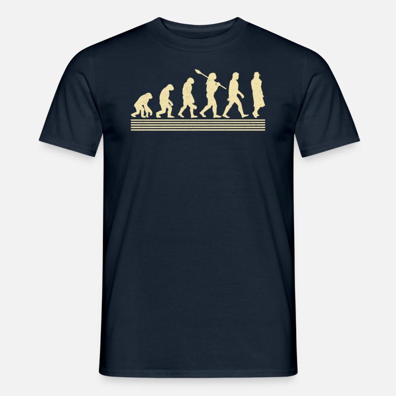 Évolution morticienne - T-shirt homme - marine