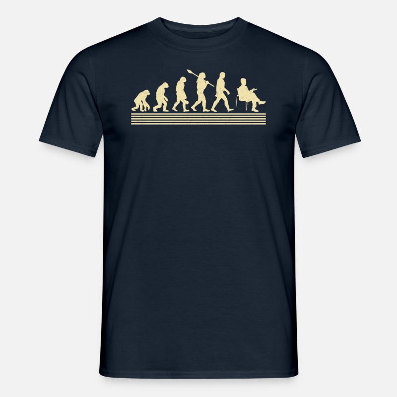 Psychologe Evolution - Männer T-Shirt - Navy