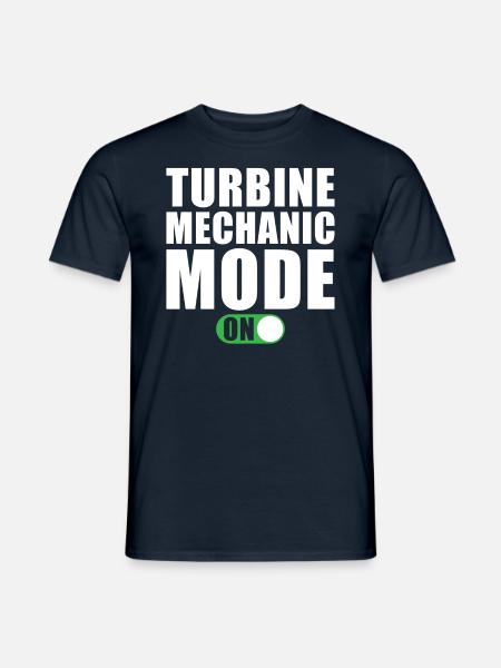 Windkraftanlagenmechaniker - Männer T-Shirt - Navy